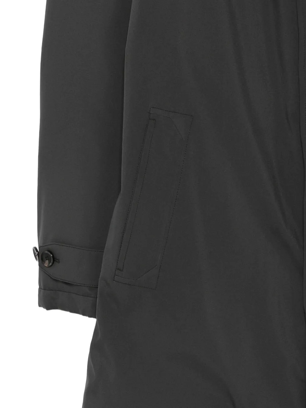 Brioni Jas met capuchon Zwart