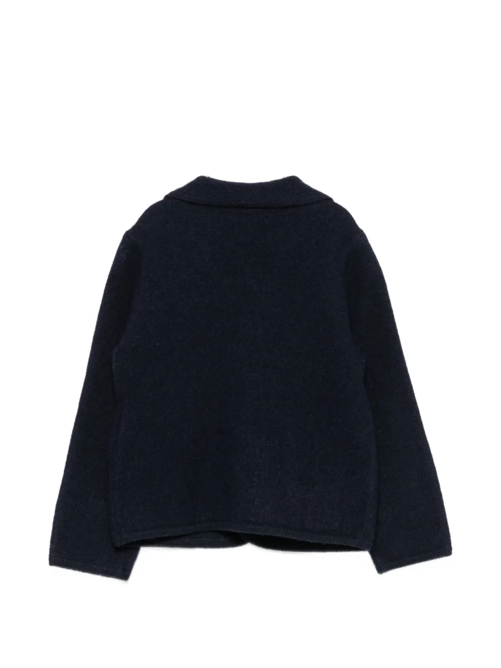 Emporio Armani Kids Vest met geborduurd logo Blauw