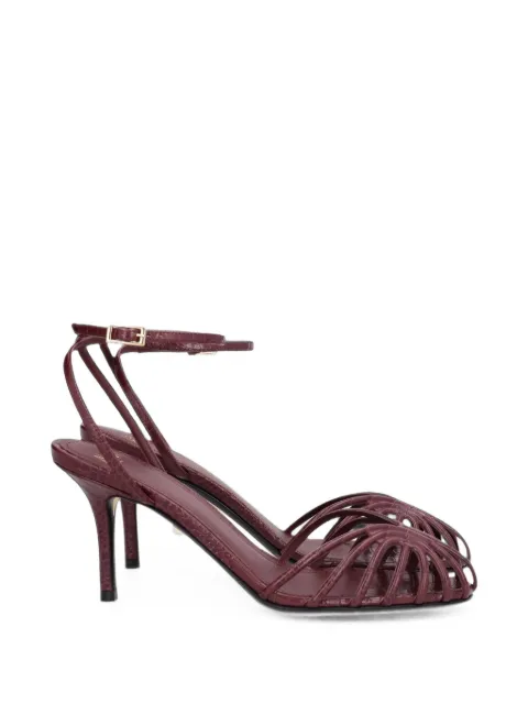 Alevì Lizard cage sandals