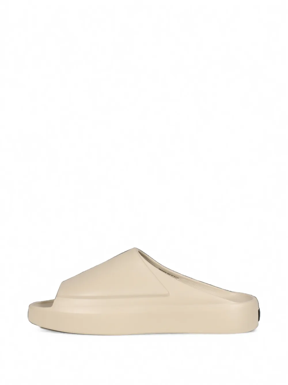 FEAR OF GOD ESSENTIALS Los Feliz engraved-logo slides Beige