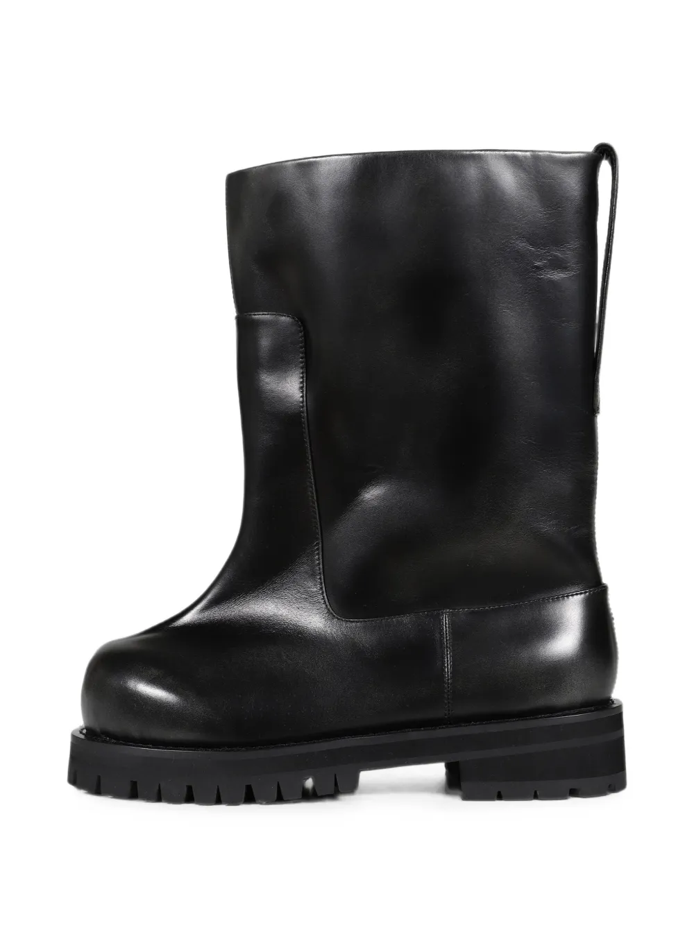 PROTOCOL INDEX distressed shaft boots Zwart