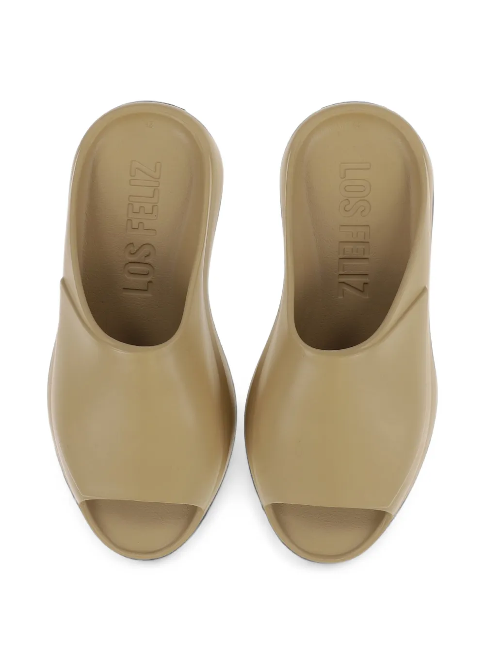 FEAR OF GOD ESSENTIALS Los Feliz open-toe slides Beige