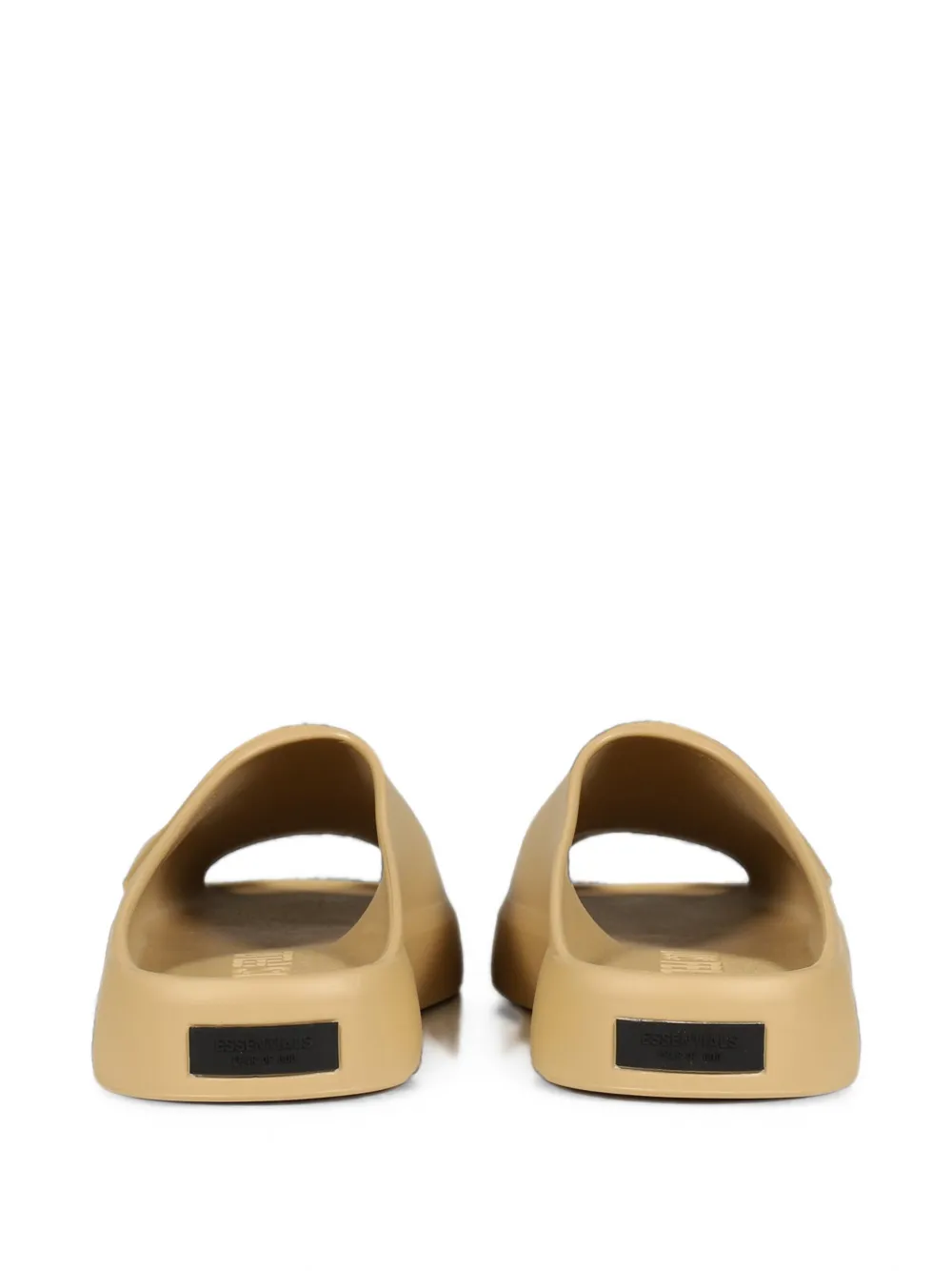 FEAR OF GOD ESSENTIALS Los Feliz open-toe slides Beige