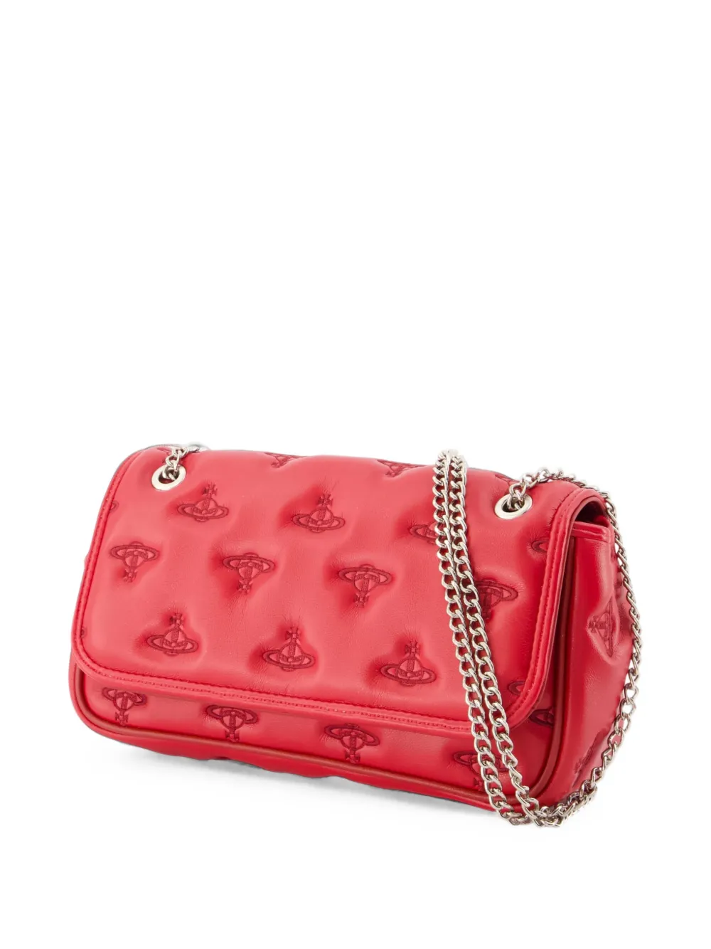 Vivienne Westwood Crossbodytas met ketting Rood