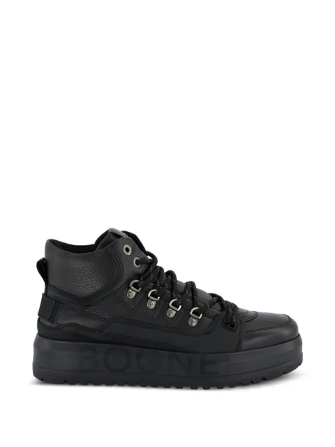 BOGNER Stiefel mit Logo-Print
