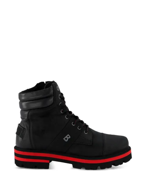 BOGNER Schnürstiefel mit wattiertem Kragen