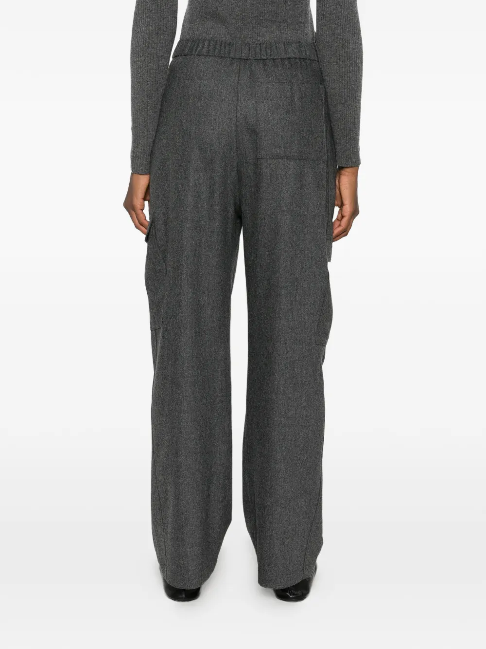 Fabiana Filippi elasticated cargo pants Grijs