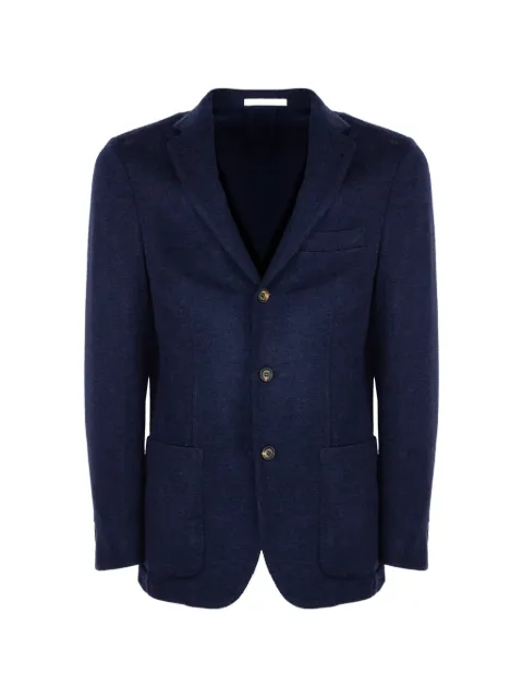 Eleventy single-breasted patch-pocket blazer