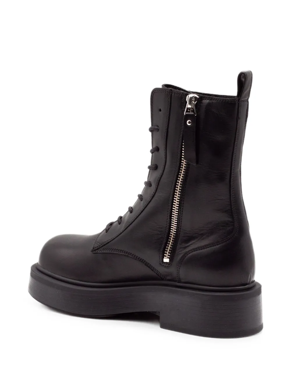 Vic Matie lace-up platform boots Zwart