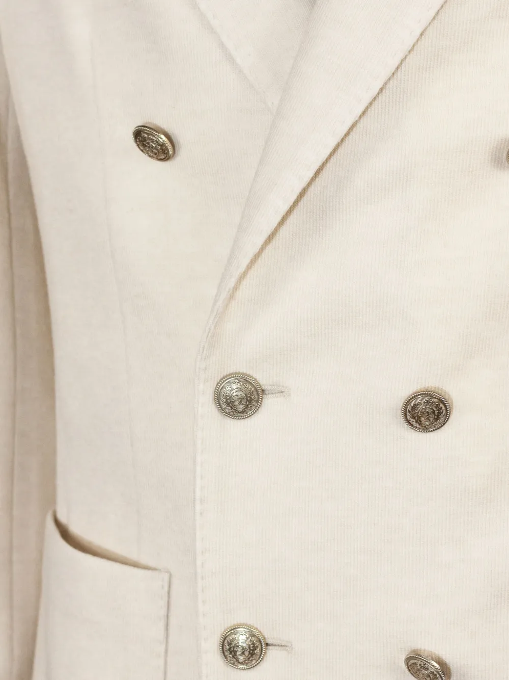 Eleventy Blazer met dubbele rij knopen Beige