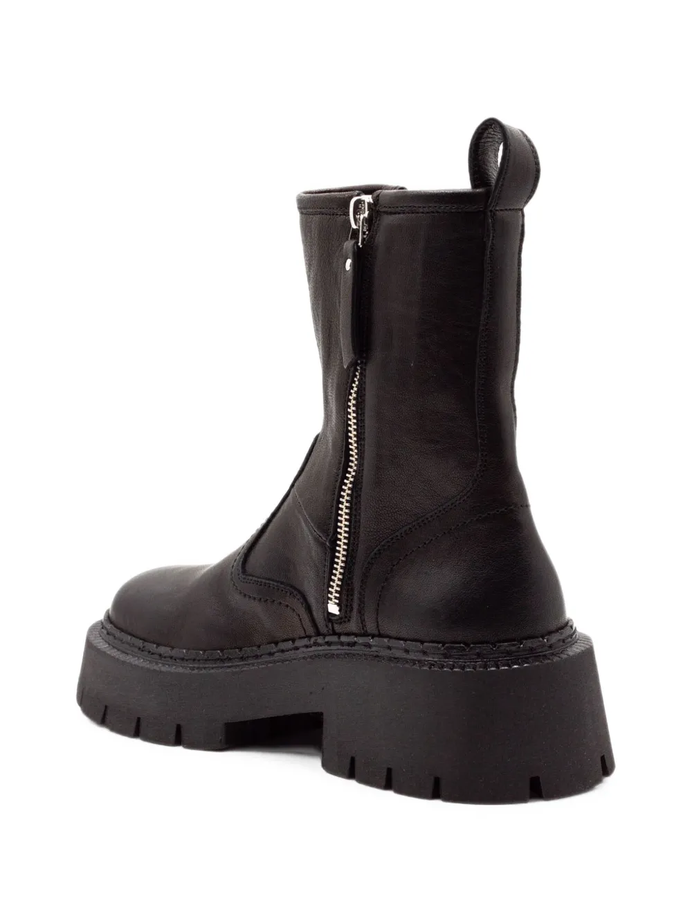 Vic Matie platform lug-sole boots Zwart
