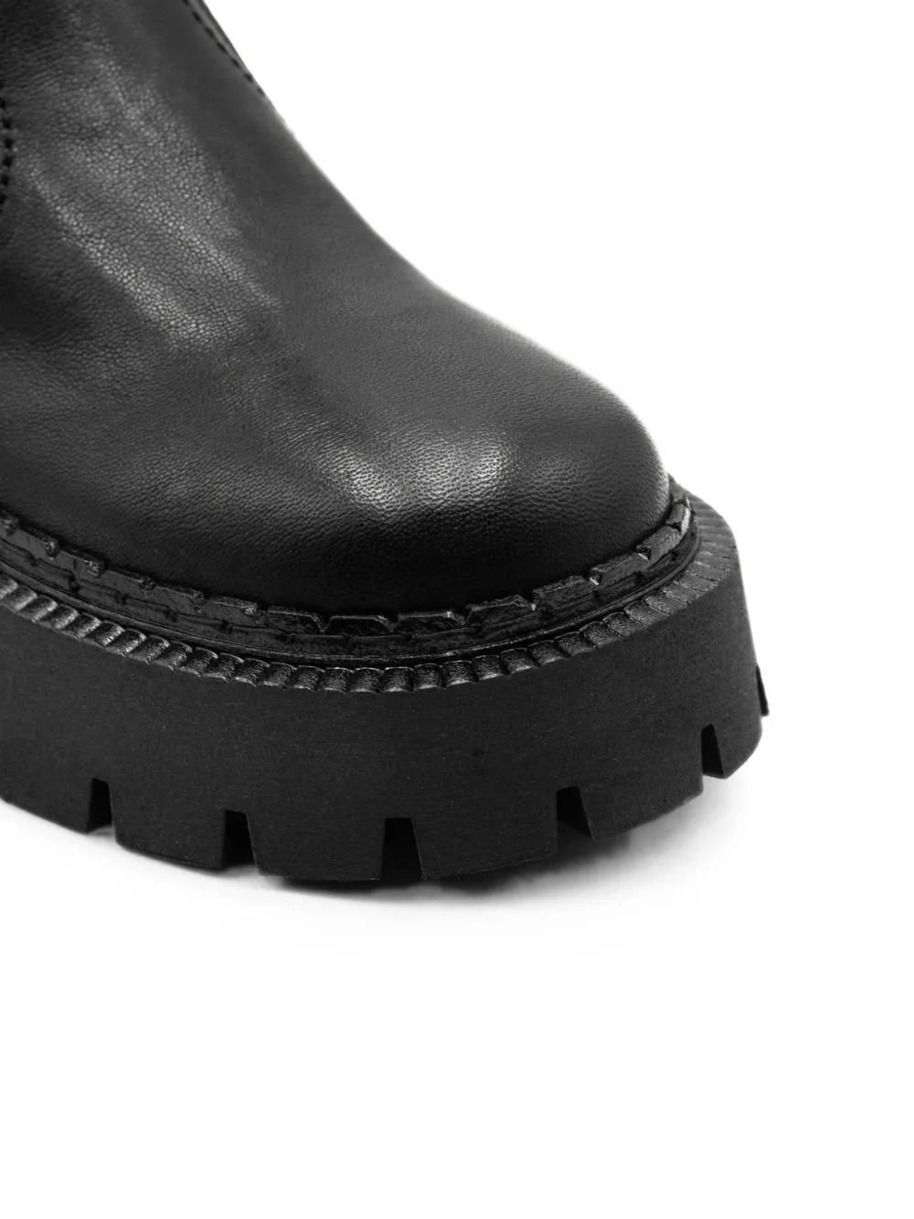 Vic Matie platform lug-sole boots Zwart