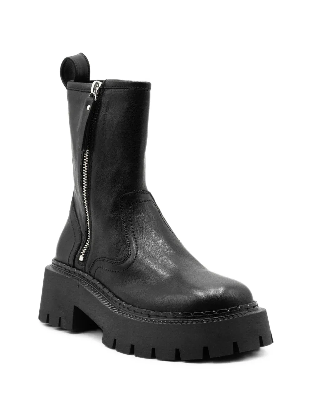 Vic Matie platform lug-sole boots Zwart