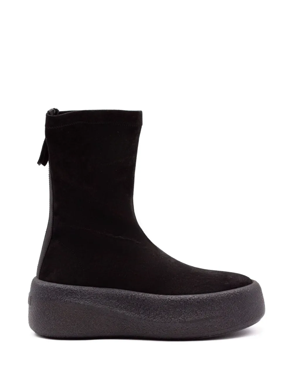 Vic Matie F04 Creppy platform ankle boots Zwart