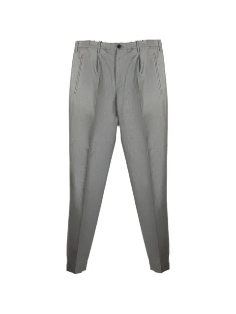 Incotex pantalon slim à effet chiné
