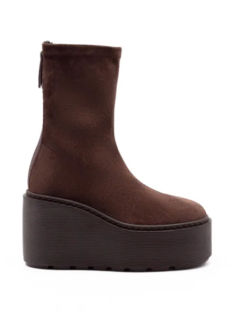 Vic Matie botines F20 Zeppa de ante con cuña