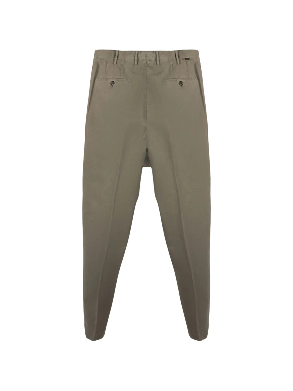 Incotex Twill plooibroek Groen