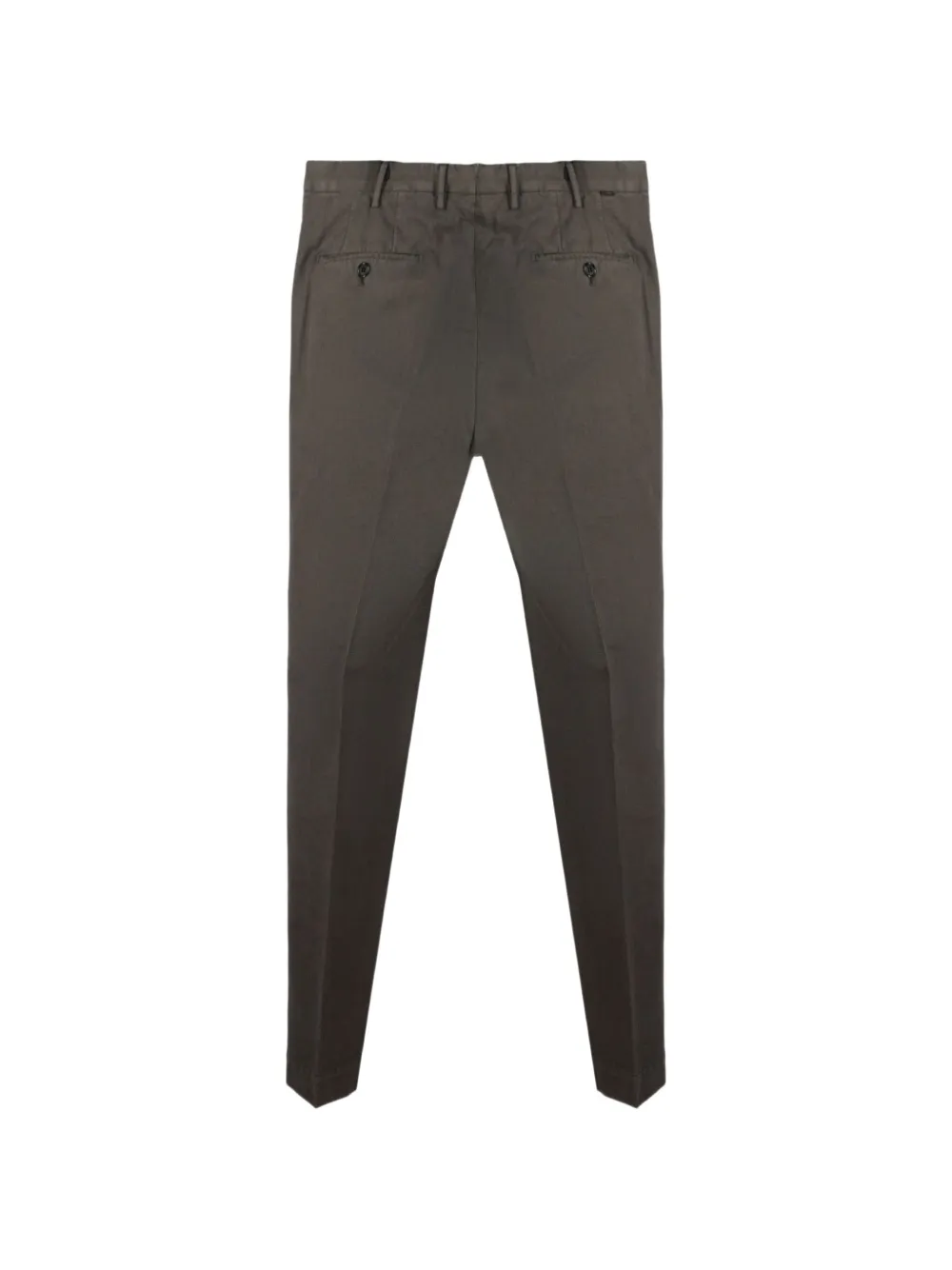 Incotex Twill plooibroek Grijs