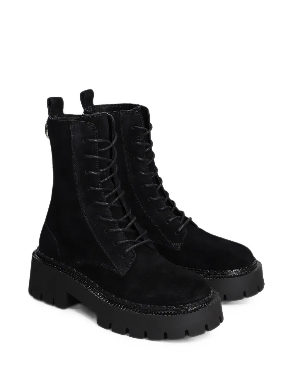Vic Matie lace-up platform ankle boots Zwart