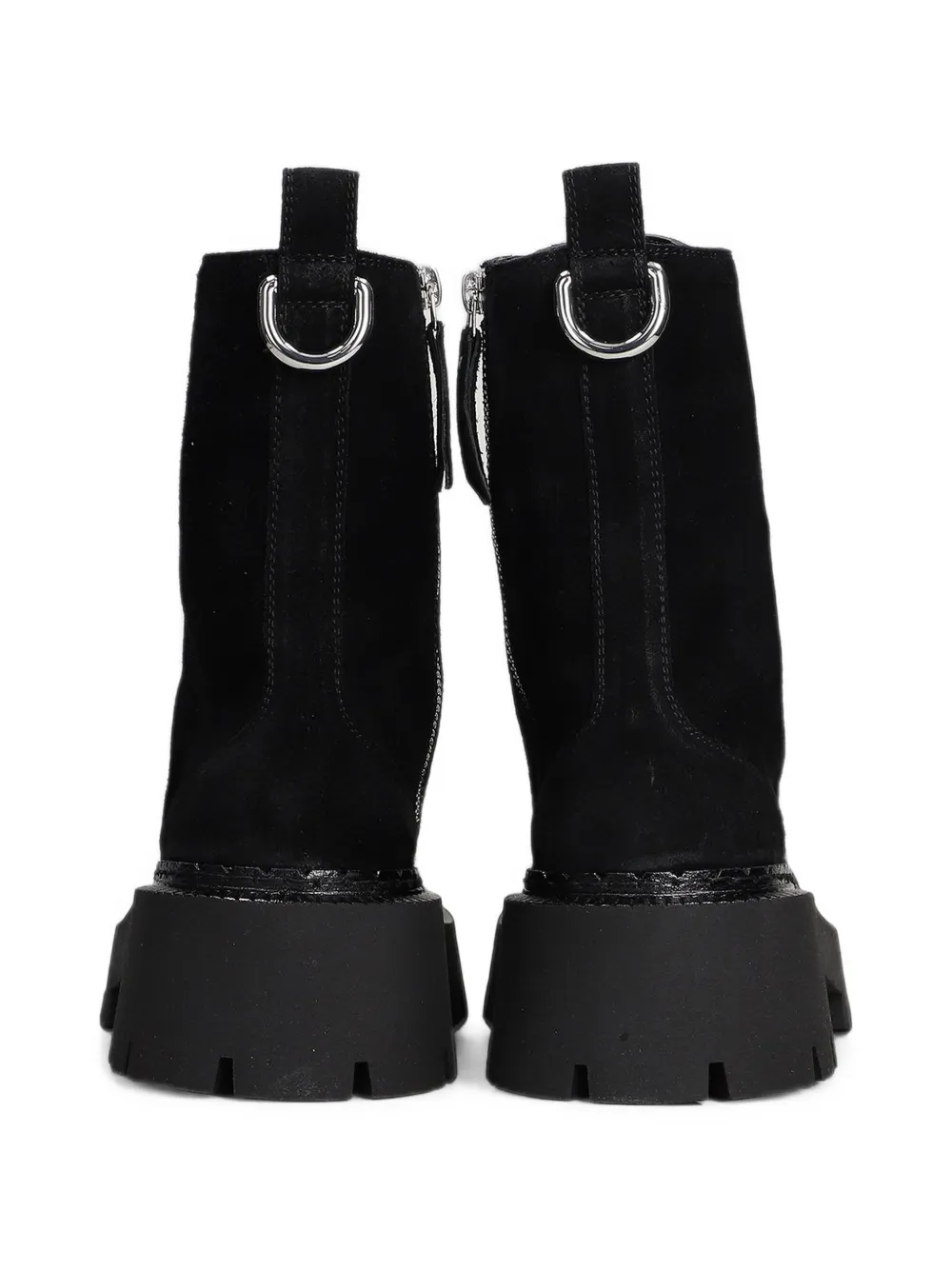 Vic Matie lace-up platform ankle boots Zwart