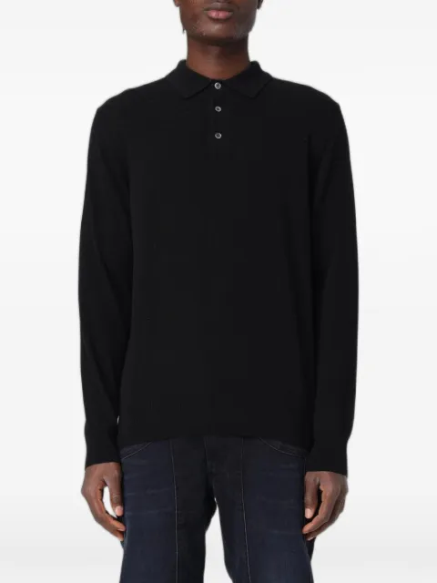  XC knitted polo shirt