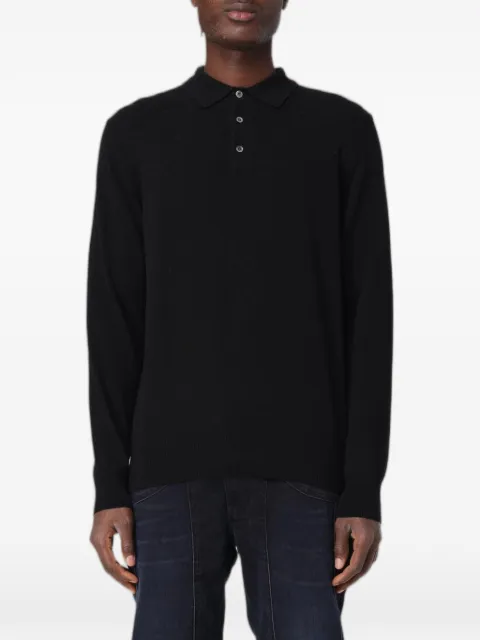  XC knitted polo shirt