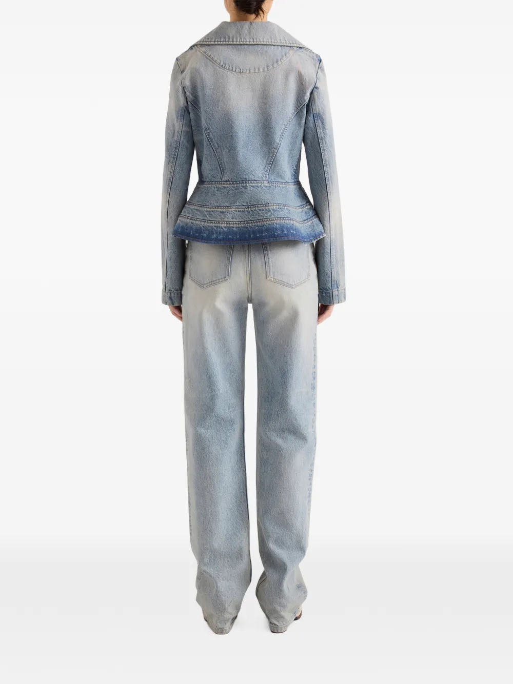 Proenza Schouler Tabetha denim jeans Blauw
