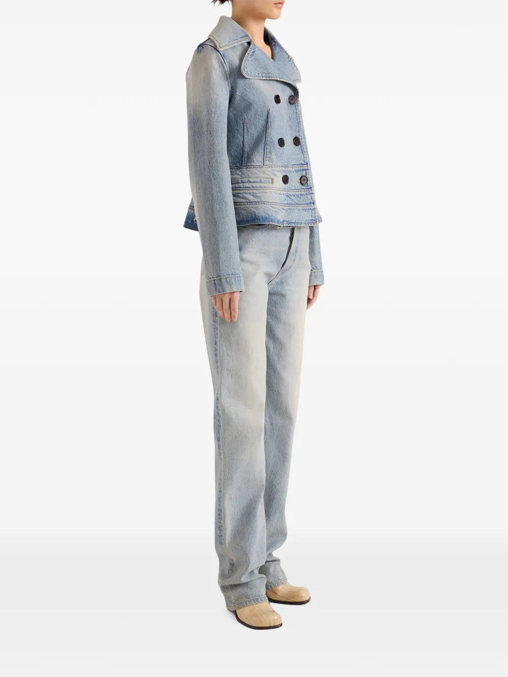 Proenza Schouler Tabetha denim jeans Blauw