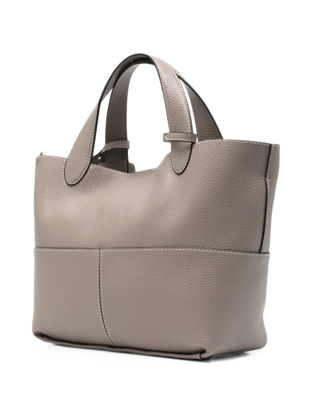 Furla Leren shopper Beige