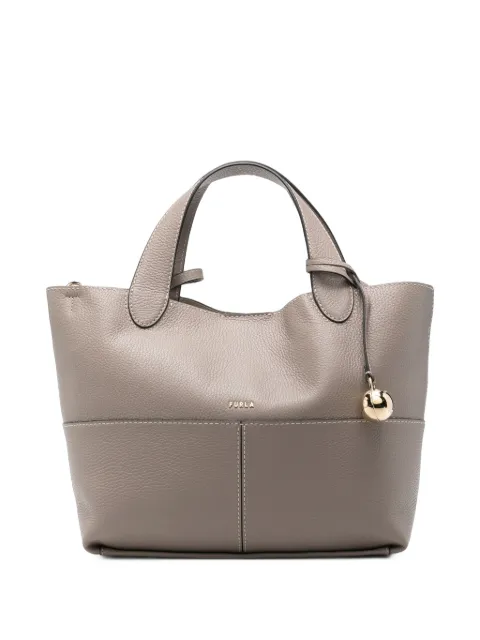 Furla grained leather tote bag