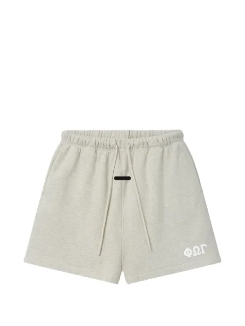 FEAR OF GOD ESSENTIALS logo-print drawstring shorts