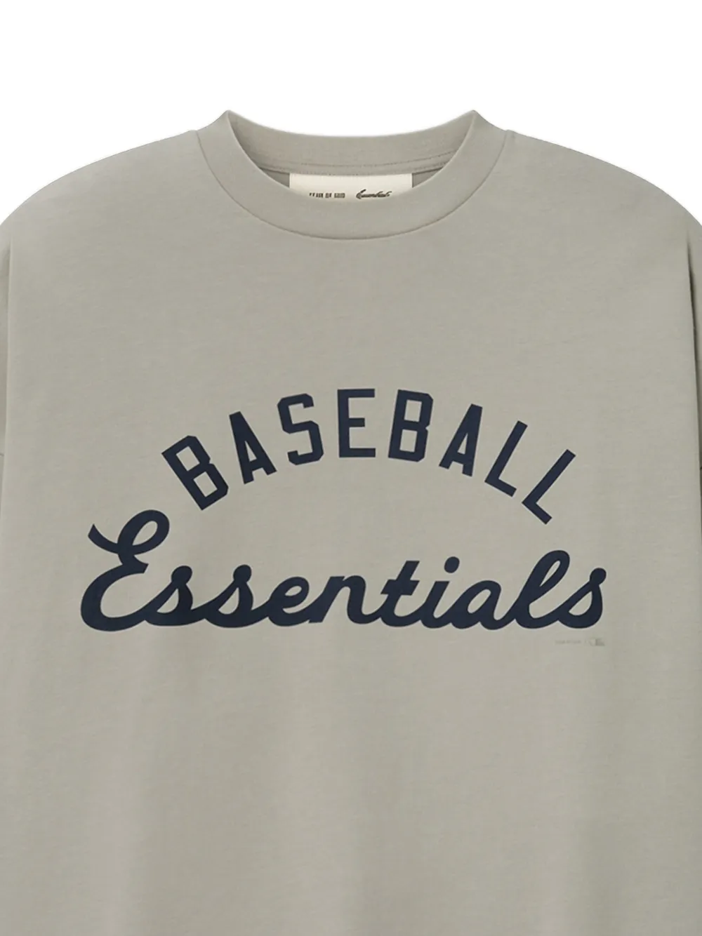 FEAR OF GOD ESSENTIALS MLB T-shirt met lange mouwen Grijs