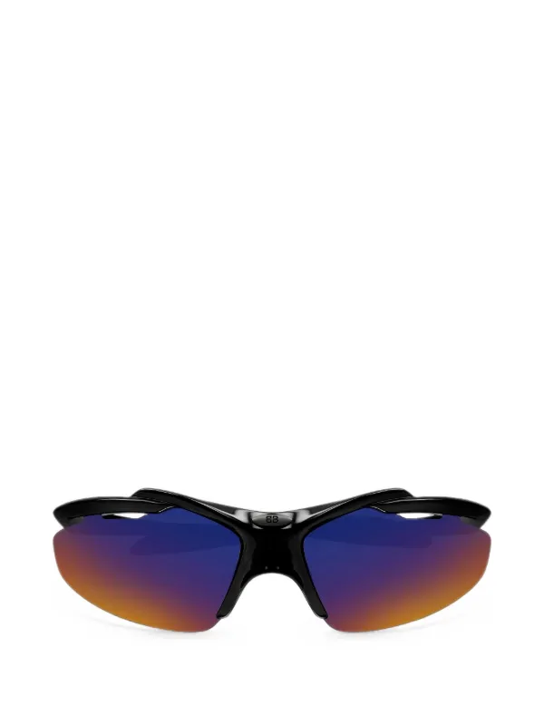 Balenciaga Turbo-d-frame Sunglasses in Black