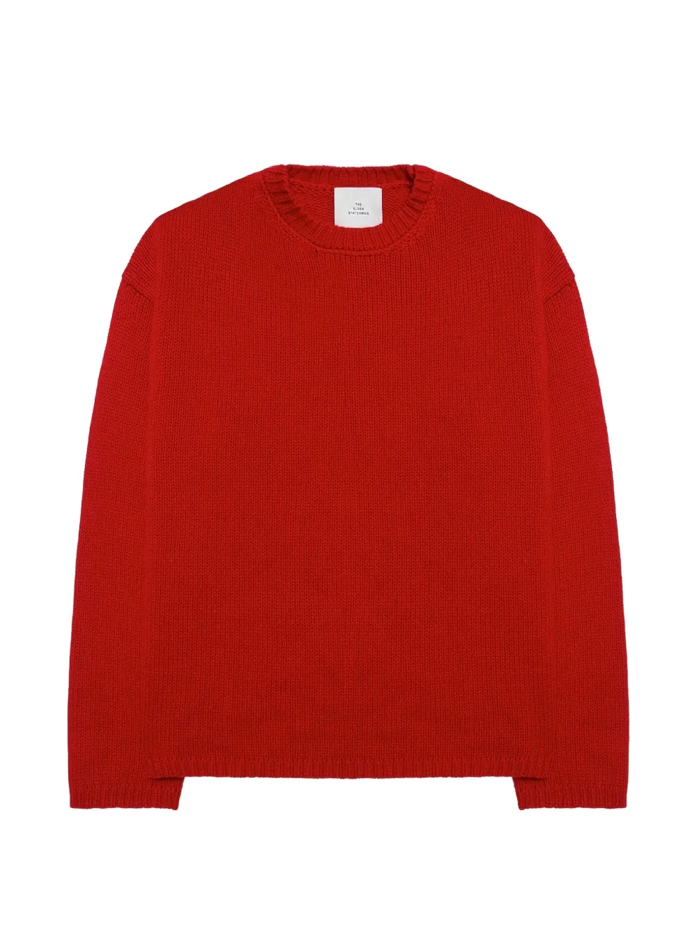The Elder Statesman Airspun Dume sweater - Rot