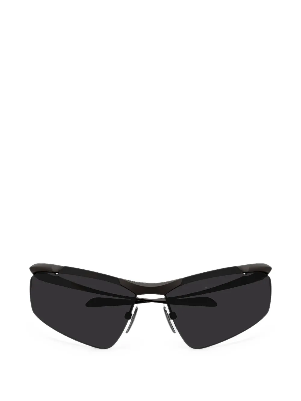 Balenciaga Boomerang geometric-frame sunglasses - Nero