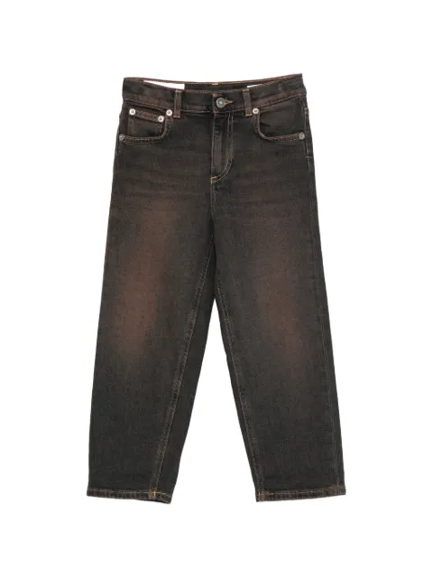 DONDUP KIDS Jeans dritti Andrew con effetto schiarito