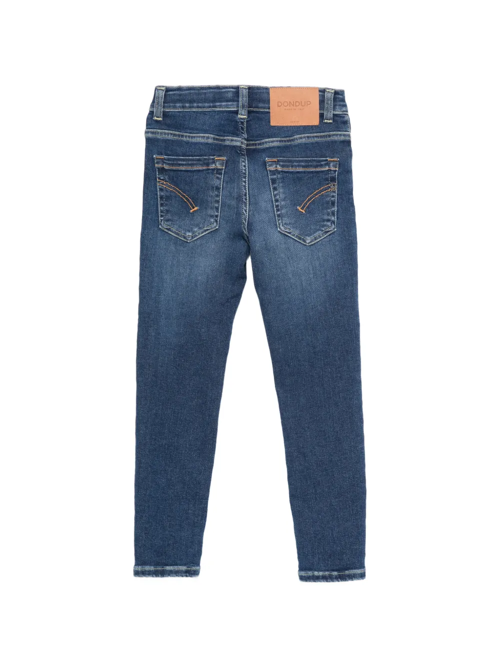 DONDUP KIDS George faded-effect jeans Blauw