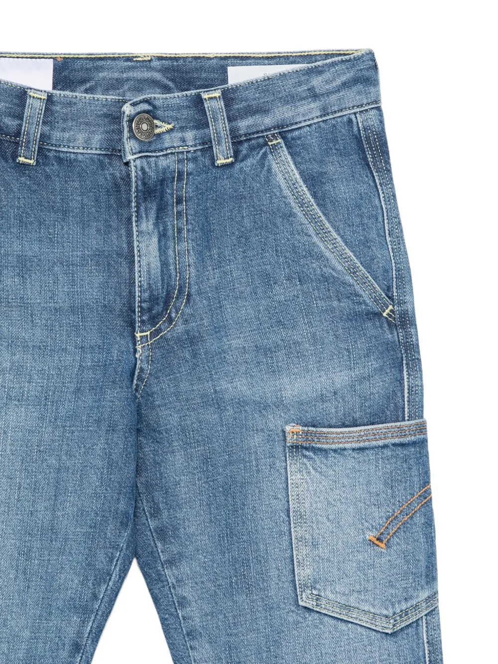 DONDUP KIDS Jeans met opgestikte zak Blauw