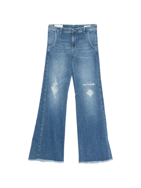 DONDUP KIDS Jeans svasati Flaire con effetto vissuto