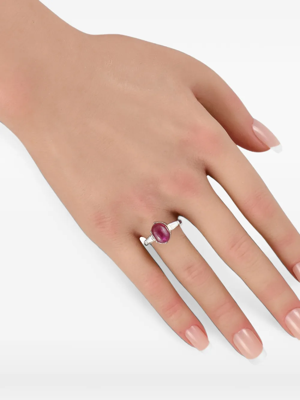 LB Exclusive Art-Deco ruby and diamond ring - Argento