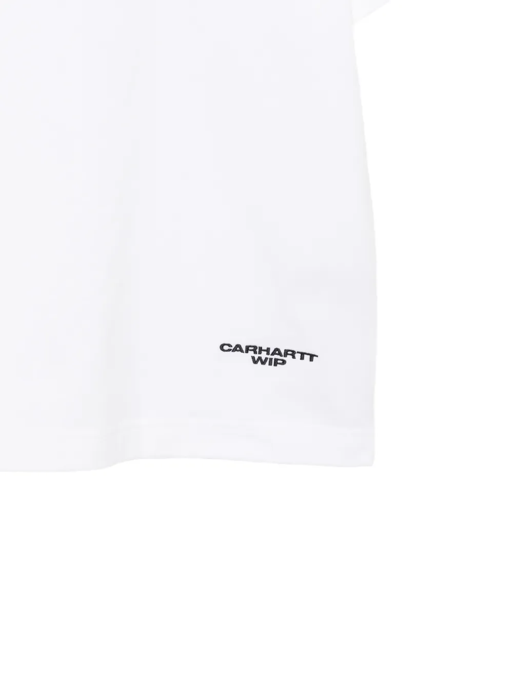 Carhartt WIP logo-print cotton T-shirt Wit