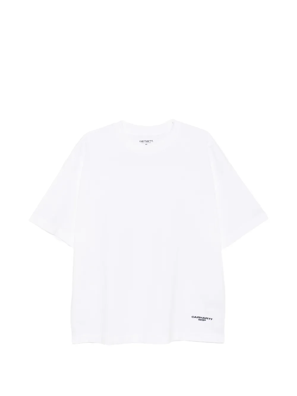 Carhartt WIP logo-print cotton T-shirt Wit
