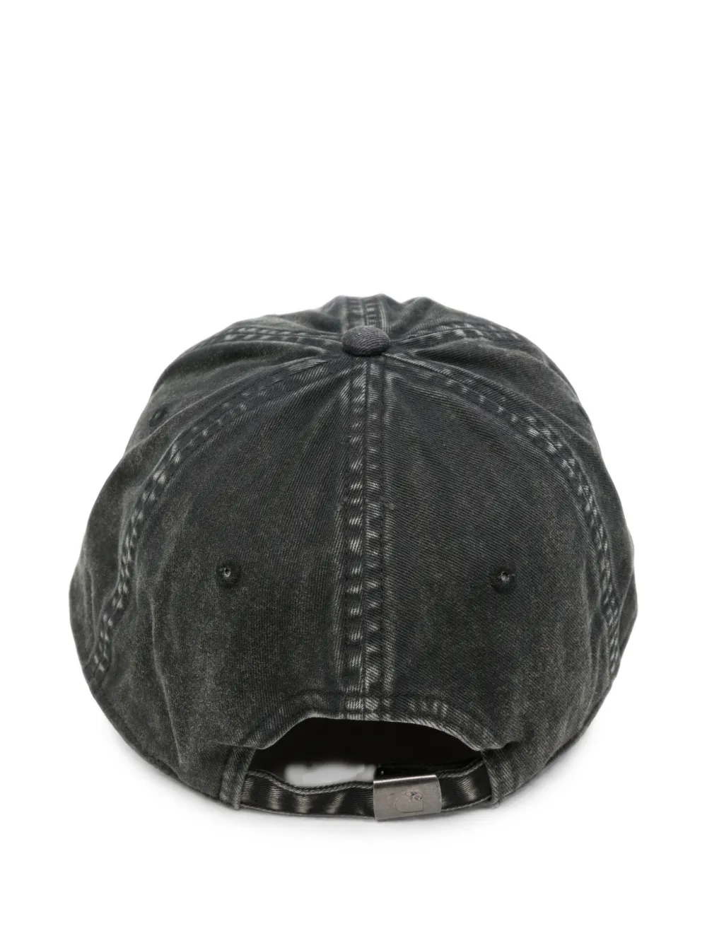 Carhartt WIP Lambert pet met geborduurd logo Zwart