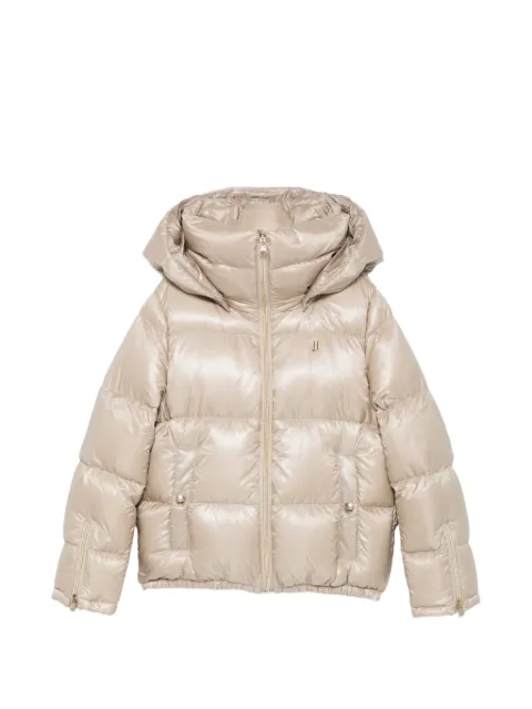 Herno Kids quilted hooded jacket