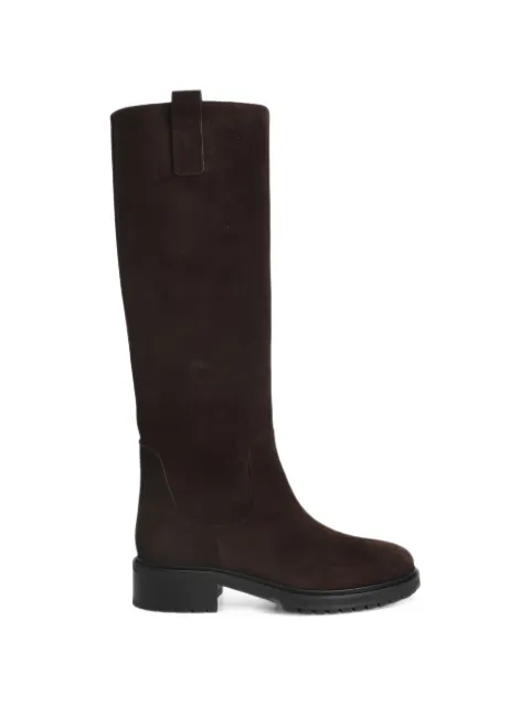 Aeyde suede knee-high boots