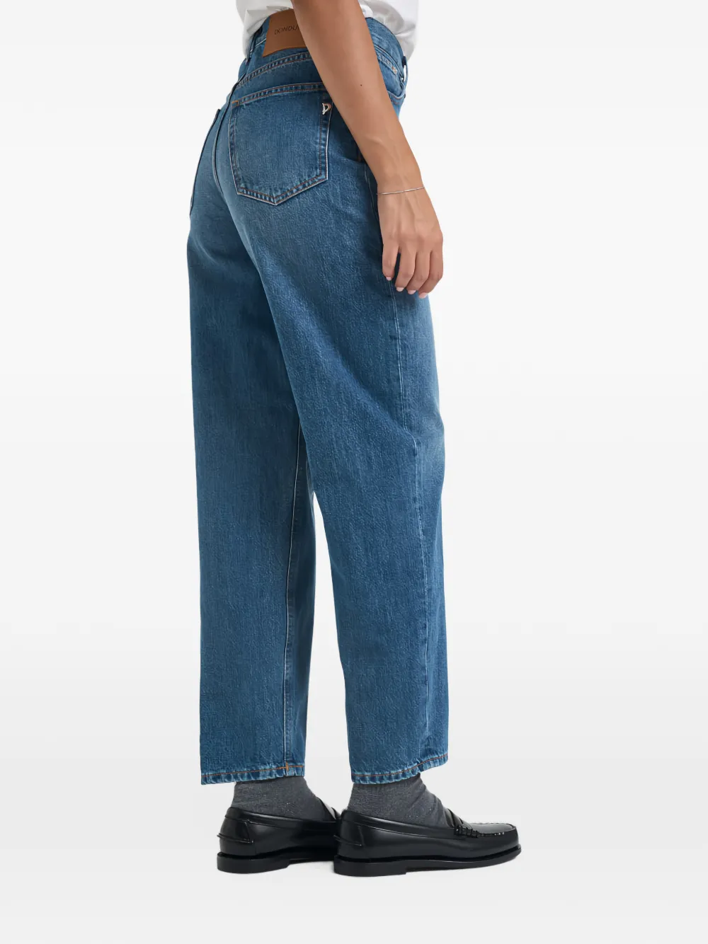 DONDUP high-waisted jeans Blauw