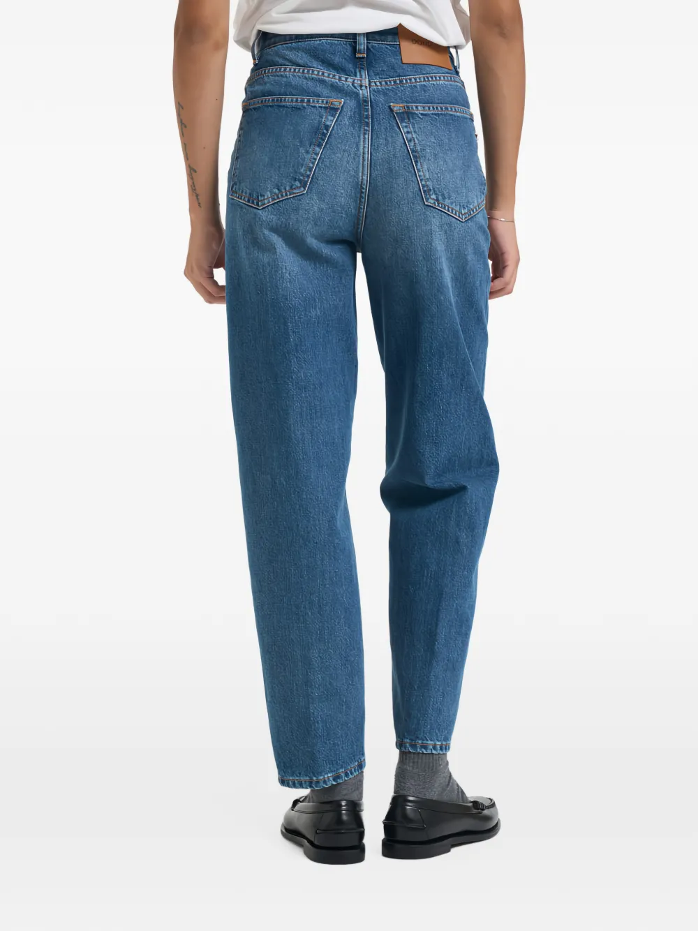 DONDUP high-waisted jeans Blauw