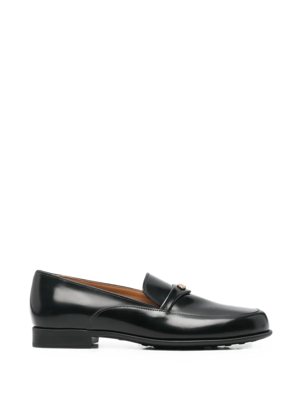 Tod's logo-plaque leather loafers