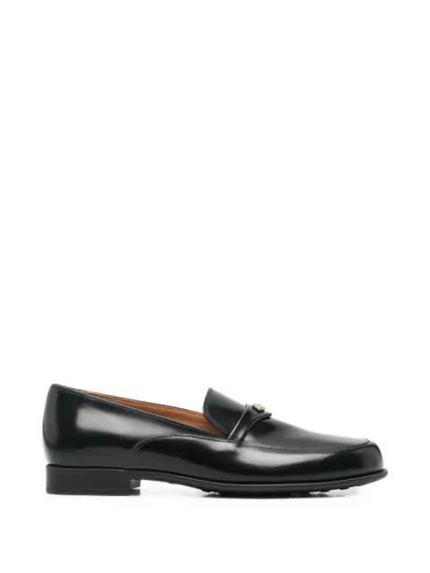 Tod's logo-plaque leather loafers