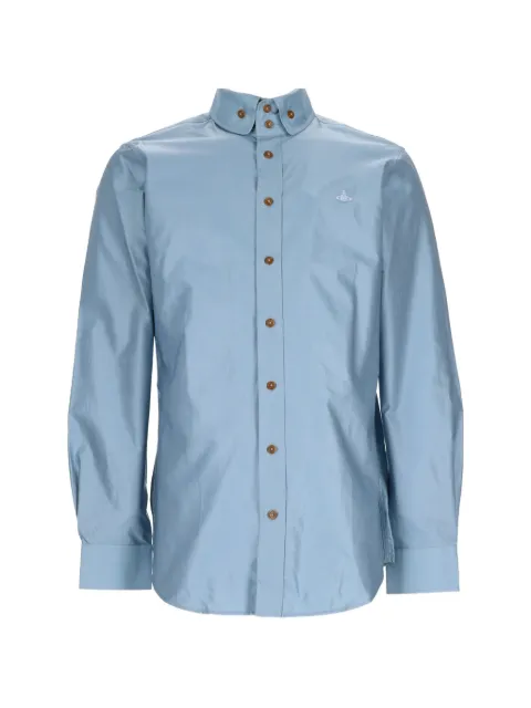 Vivienne Westwood Two Button Krall Orb-embroidered shirt